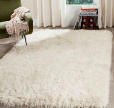 Textured Shaggy Hall Rug
